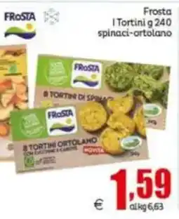 Elite Frosta I Tortini spinaci-ortolano offerta