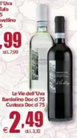 Elite Le Vie dell'Uva Bardolino Do/Custoza Doc offerta