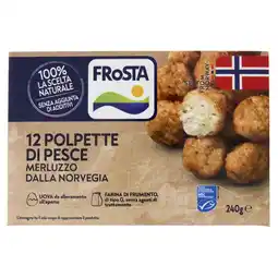 Spazio Conad POLPETTE DI PESCE MERLUZZO DELLA NORVEGIA FROSTA offerta