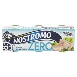 Spazio Conad TONNO AL NATURALE ZERO NOSTROMO offerta