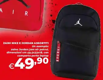 Zaini nike e jordan