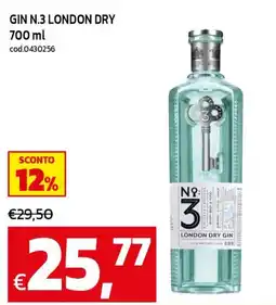 C+C maxigross Gin N.3 London Dry offerta