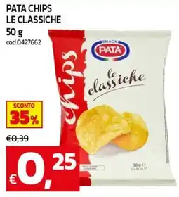 C+C maxigross Pata chips le classiche offerta