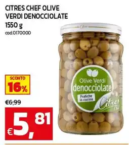C+C maxigross Citres Chef Olive Verdi Denocciolate offerta