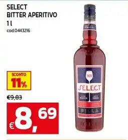 C+C maxigross Select bitter aperitivo offerta