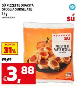 C+C maxigross Sú pizzette di pasta sfoglia offerta