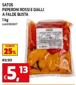 C+C maxigross Satos peperoni rossi e gialli offerta