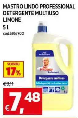 C+C maxigross Mastro Lindo Professional Detergente Multiuso offerta