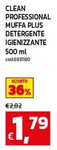 C+C maxigross Clean professional muffa plus detergente igienizzante offerta