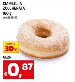 C+C maxigross Ciambella zuccherata offerta