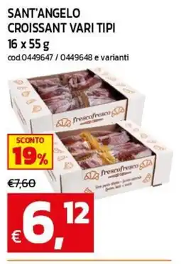 C+C maxigross Sant'angelo croissant vari tipi offerta