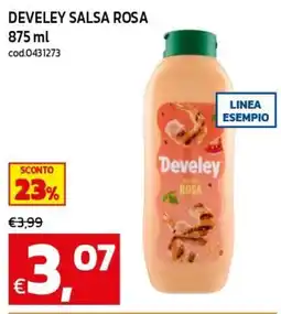 C+C maxigross Develey salsa rosa offerta