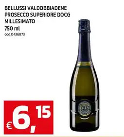 C+C maxigross Bellussi Valdobbiadene Prosecco Superiore DOCG Millesimato offerta