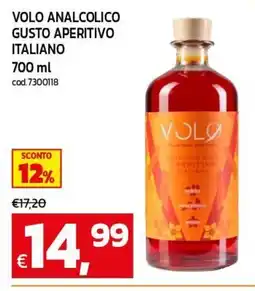 C+C maxigross Volo analcolico gusto aperitivo italiano offerta