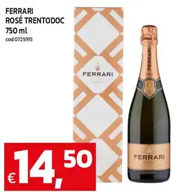 C+C maxigross Ferrari Rosé Trentodoc offerta