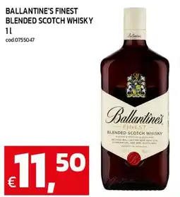C+C maxigross Ballantine's Finest Blended Scotch Whisky offerta