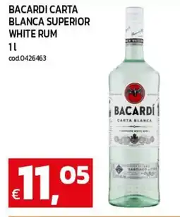 C+C maxigross Bacardi carta blanca superior white rum offerta