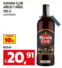 C+C maxigross Havana Club Añejo 7 Años offerta
