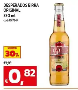 C+C maxigross Desperados birra original offerta