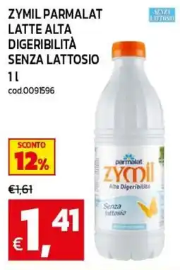 C+C maxigross Zymil Parmalat latte alta digeribilità senza lattosio offerta