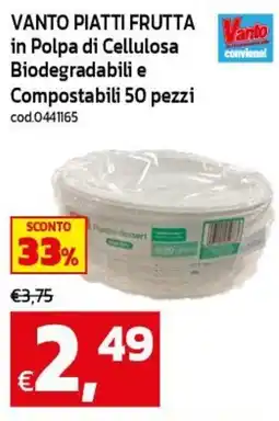 C+C maxigross Vanto piatti frutta offerta