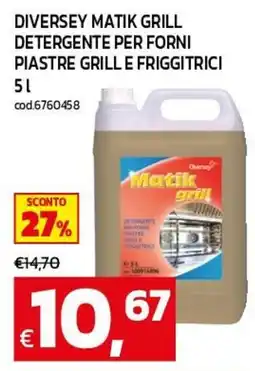 C+C maxigross Detergente per forni piastre grill e friggitrice Matik grill offerta