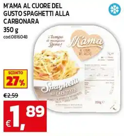 C+C maxigross Mama Spaghetti alla Carbonara offerta