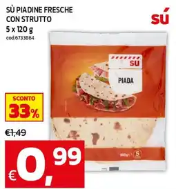 C+C maxigross Piadine fresche con strutto Sú offerta