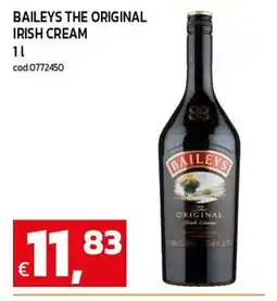 C+C maxigross Baileys the original irish cream offerta