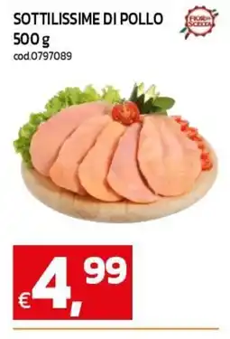C+C maxigross Sottilissime di pollo Fior di Scelta offerta