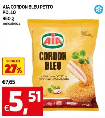 Aia cordon bleu petto pollo