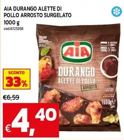 C+C maxigross Aia durango alette di pollo arrosto offerta