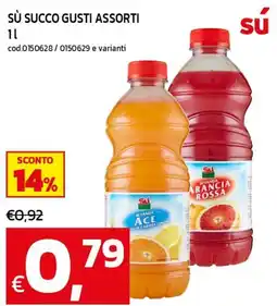 C+C maxigross Sù succo gusti assortiti offerta