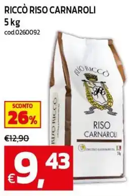 C+C maxigross Riso Carnaroli Riccò offerta
