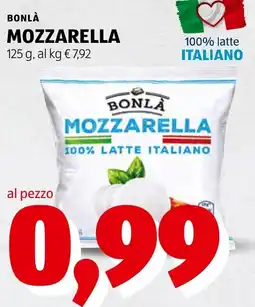 ALDI Bonlà Mozzarella offerta