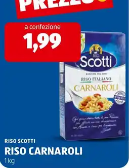 ALDI Riso Scotti Riso Carnaroli offerta