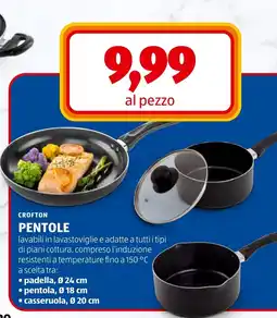 ALDI Pentole Crofton offerta