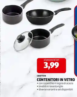ALDI Contenitori in vetro Crofton offerta