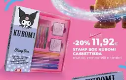Coop Master Alleanza 3.0 Stamp box kuromi cassettiera offerta