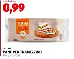 ALDI Pane per tramezzino La Cesta offerta