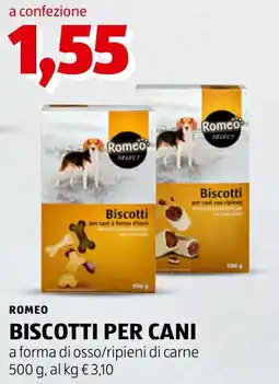 ALDI Romeo biscotti per cani offerta