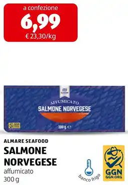 ALDI Almare Seafood Salmone Norvegese affumicato offerta