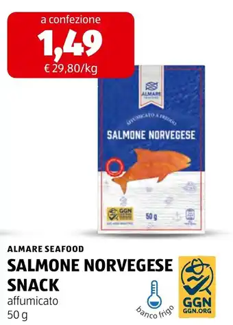 Almare Salmone Norvegese Snack