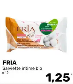 Iper Tosano Fria salviette intime bio offerta