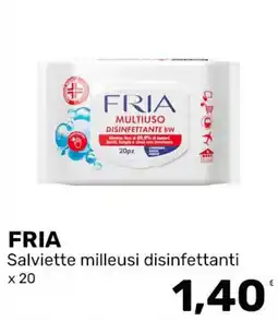 Iper Tosano Fria salviette milleusi disinfettanti offerta