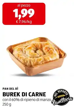 ALDI Burek di carne offerta