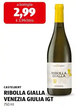 ALDI Castelbert Ribolla Gialla offerta