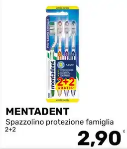 Iper Tosano Mentadent spazzolino protezione famiglia offerta