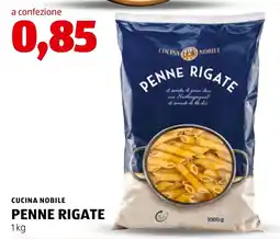ALDI Cucina Nobile Penne Rigate offerta