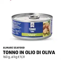 ALDI Almare Seafood Tonno in olio di oliva offerta